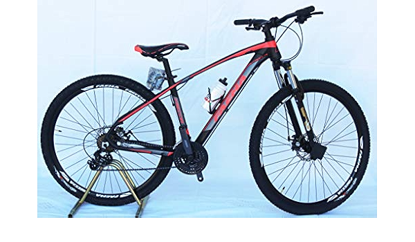FAEMA Bici Freccia MTB 29 Freno Meccanico Nero/Rosso : Sport e tempo libero