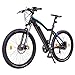 Produktbild NCM Moscow 27,5 Zoll Elektrofahrrad Mountainbike,E-MTB E-Bike,Pedelec, 36V 250W Bafang Motor, 36V 13Ah 468Wh designer Rahmen Akku,matt schwarz,hell blau