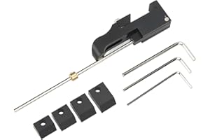 BigKing Clicker De Flèche De Tir À l'arc, Clicker d'arc Classique D'Alliage D'Aluminium De Clicker De Tir À l'arc avec des Curseurs De Réglage pour Le Tir