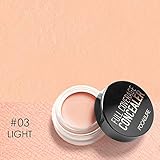 NIABROCK 12 impermeable corrector acné corrector acné Capacidad de reparación de luz alta de YANQINA para iluminar la barra de capacidad de reparación del corrector tridimensional Menow Miele 40g maquillaje de larga duración maquillaje impermeable BB cream F614 Selector para el acné del ojo negro SELAMY de larga duración de 4 colores MISS ROSE Base de aislamiento de corrector de botella cilíndrica de 12 colores líquido Menow Miele 9g * 2 doble corrector en polvo F611