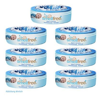 Smellfree Recharge (7-Pack!) For Angelcare Nappy disposal Systems.