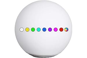 ‎BONETTI Bonetti Solar Lights for Outdoors, Waterproof Solar Ball Light, Diameter 30/40 cm, Floating Solar Light for Pond, Pool and Soil, Solar Technology, Wireless Outdoor Light with RGB, IP67 (Diameter 40