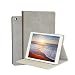Produktbild MaxiRel iPad 2017 Hülle iPad Air Schutzhülle iPad Air 2 Case Aufwachen / Schlaf Funktion Smart Case Wickelfalz Ledertasche Abdeckung Für Apple New iPad 9.7 Zoll 2017, iPad Air, iPad Air 2 Grau