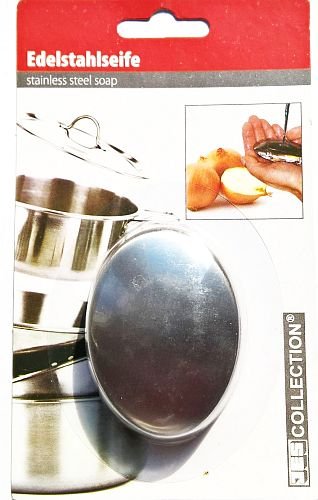 JES COLLECTION® Edelstahlseife – Antigeruchseife / Anti-Geruchseife – rostfrei - 2