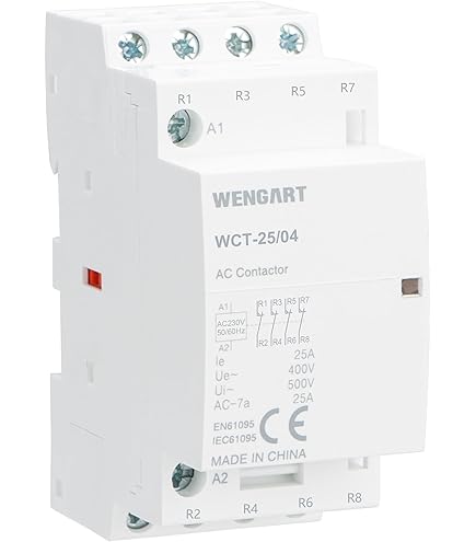 Contator AC doméstico YWBL-WH 4P 4NC 100A 50/60HZ Contator AC de trilho