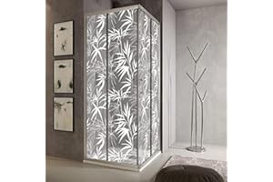 kina - RAV0014 Pellicole adesive per Vetri Rotolo Adesivo Trasparente misura 60x100 cm Lavabile Antigraffio Decorazione Box Doccia Finestre Uffici