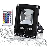 Wasserdicht: Mit der Schutzart IP65 kann das einstellbare Flutlicht im Innen- und Außenbereich verwendet werden.