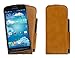 Produktbild Akira Handmade Original PREMIUM Echtleder Flip Case mit Stifthalterung für Samsung Galaxy S4 Active GT-i9295 Braun + Gratis Stift