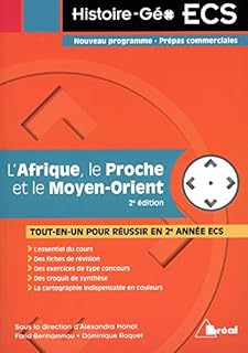 jaquette livre L'Afrique, le Proche et le Moyen-Orient