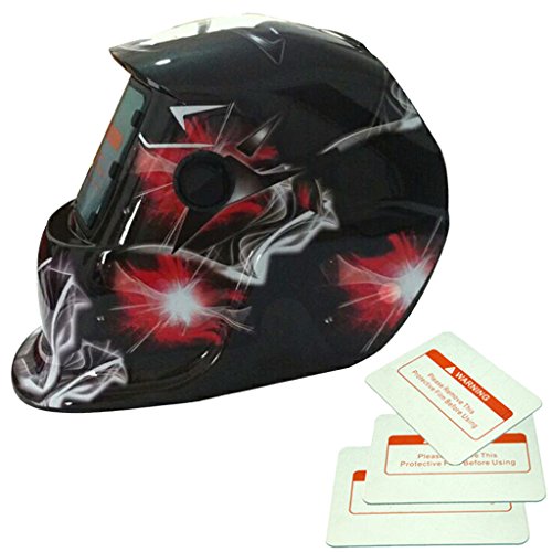 Generic Solar Automatischer Verdunkelung Schweißmaske Helm Maske 10 Muster - Licht