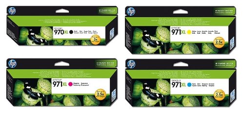 4 Original XL Druckerpatronen für HP Officejet Pro X451dw X451 X476dw X476 X551dw X551 X576 X576dw Tintenpatronen (XL Black/XL Cyan/XL Yellow/XL Magenta)
