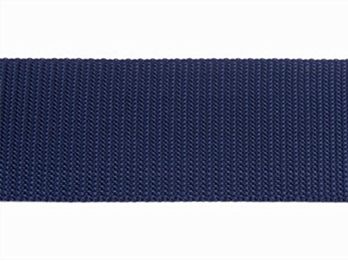 Gurtband, Bänder 30mm breit, 10m lang, Dicke 1,3mm - MARINE BLAU