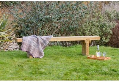 Rebecca Wooden Garden Bench - The Rebecca Bench is simple and straight forward in design and fits beautifully in a garden or patio area.