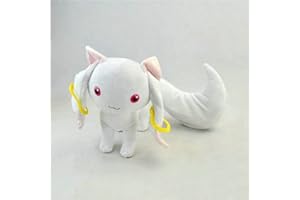 MAYDEE Anime Madoka Magica Kyubey Plush Toy Cute Kyubey Stuffed Doll Toys for Kids