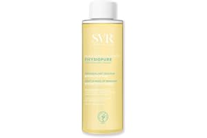 SVR – Physiopure Huile Démaquillante – Physiopure – Démaquillage doux et efficace – Pour visage, yeux et lèvres – Huiles végétales et vitamine E – 150 ml