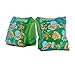 Price comparison product image Zoggs Kids Dual Air Chambers and Easy Inflate Trade Swimming Bands - Blue/Green, 1-6 Years