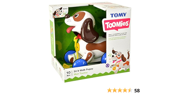 tomy pull along dog