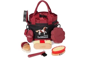 LeMieux Mini Childrens Grooming Set - Red