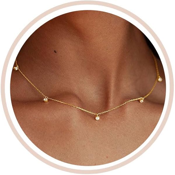14 Karaat geelgouden ketting met zirkonia | -NL
