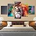 Produktbild Bild Leinwand Wohnkultur Schlafzimmer Wohnzimmer Sofa Wand HD Kunst Tier Lion Leinwand Malerei Spray Malerei 30X40Cmx2 30X60Cmx2 30X80Cmx1 Drucke auf CanvasYacart-3