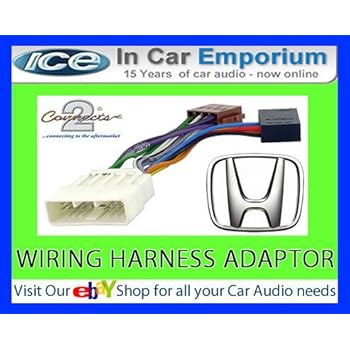 Honda Civic CD radio stereo wiring harness adapter lead: Amazon.co.uk