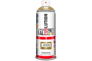 EVOLUTION PINTY PLUS Novasol spray M129408 - Pintura spray acrilica 520 cc oro