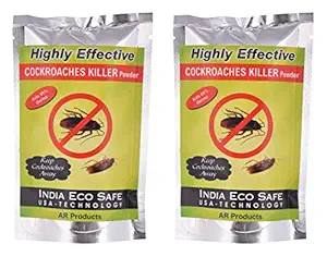 AR Products Cockroach Killer Powder Just Sprinkle (2 x 60 g), Pack of 1