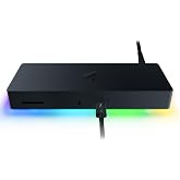 Razer Thunderbolt 4 Dock Chroma - Windows ve Mac i&ccedil;in RGB Aydınlatmalı Premium Hub (bir arada 10 bağlantı noktası, iki 4K mon