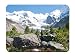 Produktbild Mouse Pad - Mountain Snow Peaks Nature - Customized Rectangle Non-Slip Rubber Mousepad Gaming Mouse Pad