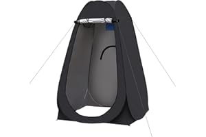 Tente pop-up portable pour camping, caravane, pique-nique, toilettes et douche, pare-soleil de pêche, vestiaire de plage, vestiaire, avec sac de transport zippé, accessoires utilitaires à installation