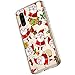 Produktbild Saceebe Hülle kompatibel mit Huawei P30 Hülle Silikon TPU,Klarer Kristall Transparent TPU Silikon Weihnachtsschneeflo Serie TPU Hülle TPU Silikon Schutzhülle Etui Weich Anti-Fall stoßfest,Christmas#11