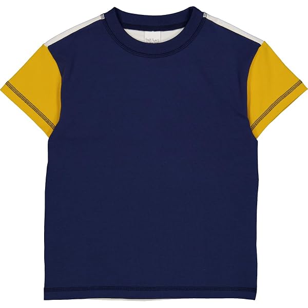 Fred's World Bio-Baby T-Shirt Für Jungen - Mit Süßer Krokodil-Applikation, GOTS-zertifiziert, Kurzärmlig