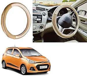 Auto Pearl Ring Type Car Steering Wheel Cover (Diamond Plus) for - I10 Grand