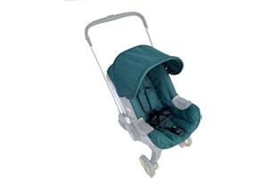 BROGTORL Kit per cambio seggiolino per il lavaggio, copertura parasole a baldacchino, compatibile con passeggini Doona per seggiolino auto (verde)
