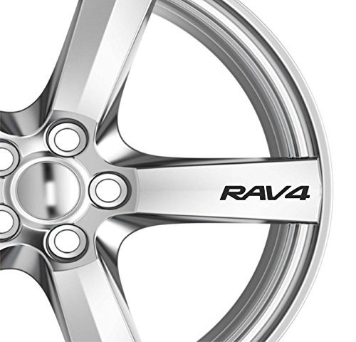 6x RAV 4 Alloy Wheels Decals Stickers Adhesives Premium Quality 235 60 Tyre