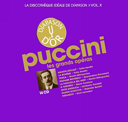 La discothèque idéale de Diapason, vol. 10 / Puccini : Les grands opéras.