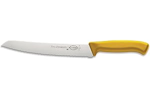 F. Dick ProDynamic bread knife yellow (blade length 21 cm, kitchen knife, blade X55CrMo14 steel, hardness 56°, knives) 85039212-02
