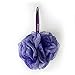 1541 London Exfoliating Bath & Shower Body Puff / Scrunchie / Buffer (Aubergine) 3 pack