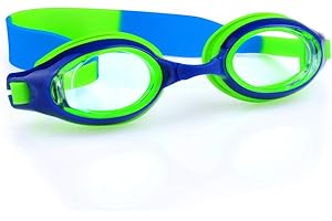 iToobe Swim Goggles, Anti-Fog Leak Proof Kids Swimming Goggles Flexible Nose Bridge Wide View Swim Glasses with Portable Case for Children Teens Girls