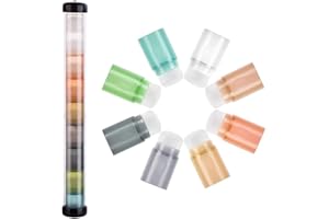 Yoseng Finger Ink Blending Brushes Daubers for Painting, Drawing, Ink, Card Making, Commodities for Finger Painting,with Crafter Color Coded Handles Ink Blending Tool（Dark Color）