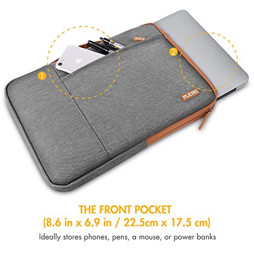 Plemo 13 Zoll Laptophülle aus Denim-Gewebe Notebook Sleeve Tasche - 2
