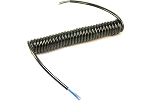 FW Fahrzeugbedarf Wilms 7 polig 12-24V Spiralkabel Elektrowendel Wendel ohne Stecker 3,5 m LKW Anhänger