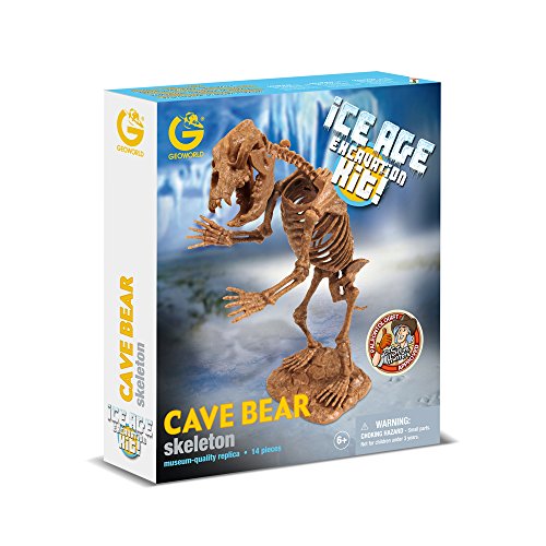 Buy Geoworld Ice Age Excavation Kit – cl748 K – Cave Bear Online at ...