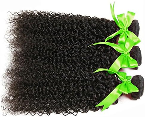 High Quality Hair Bundle Made Of Brazil Hair 100% Real Hair Fashion Natural Black Curls , 8 inches