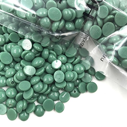 Beautome Prämie Enthaarungswachs Kit 100g Filmwachs Warmwachs in Perlen Haarentfernung Epilation Waxing mit Düften von Rose, Grüner Tee, Grüner Apfel, Aloe, Milch, Honig + 5 Stück Holzspatel + 5 Stück Folienhandschuhe (Aloe) - 5