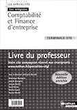 Image de Comptabilité et finance d'entreprise Tle STG : Livre du professeur