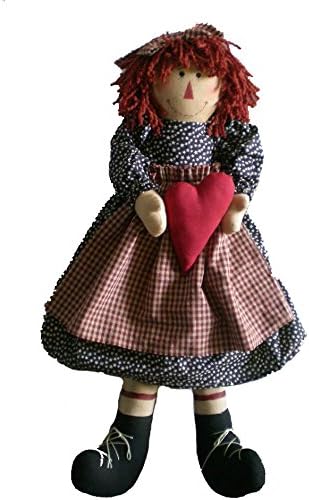 Craft Outlet Inc 24" Raggedy Ann Doll, Multi