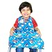 BIB-ON, A New, Full-Coverage Bib and Apron Combination for Infant, Baby, Toddler Ages 0-4+. One Size Fits All! (Planes)
