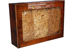 ‎LANDREE Landree Smoker-Set Fruchtaroma Räucherschnitzel 3X je 2 Liter (Apfel, Kastanie, Kirsche)