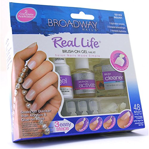 Broadway Nails Brush-On Gel Nail Kit